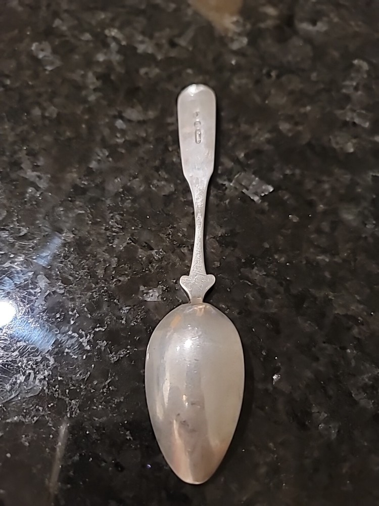 Solid Silver Teaspoon made in Warsaw by the silversmith Emil Radke