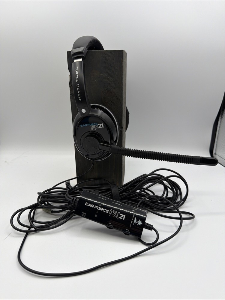 Turtle Beach Ear Force PX21 Black Headband Gaming Headset for Multi-Platform  🔥