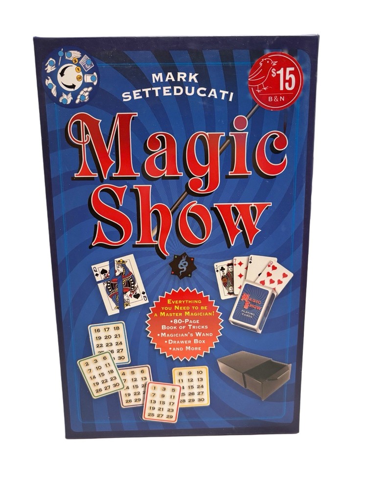 Magic Show by Mark Setteducati, An Interactive Magic Trick Book with Accessories