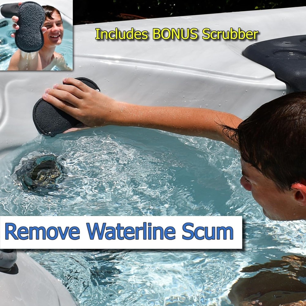 Compact Fine Mesh Pool Skimmer - Efficient Spa Cleaning Tool with Suction Cup