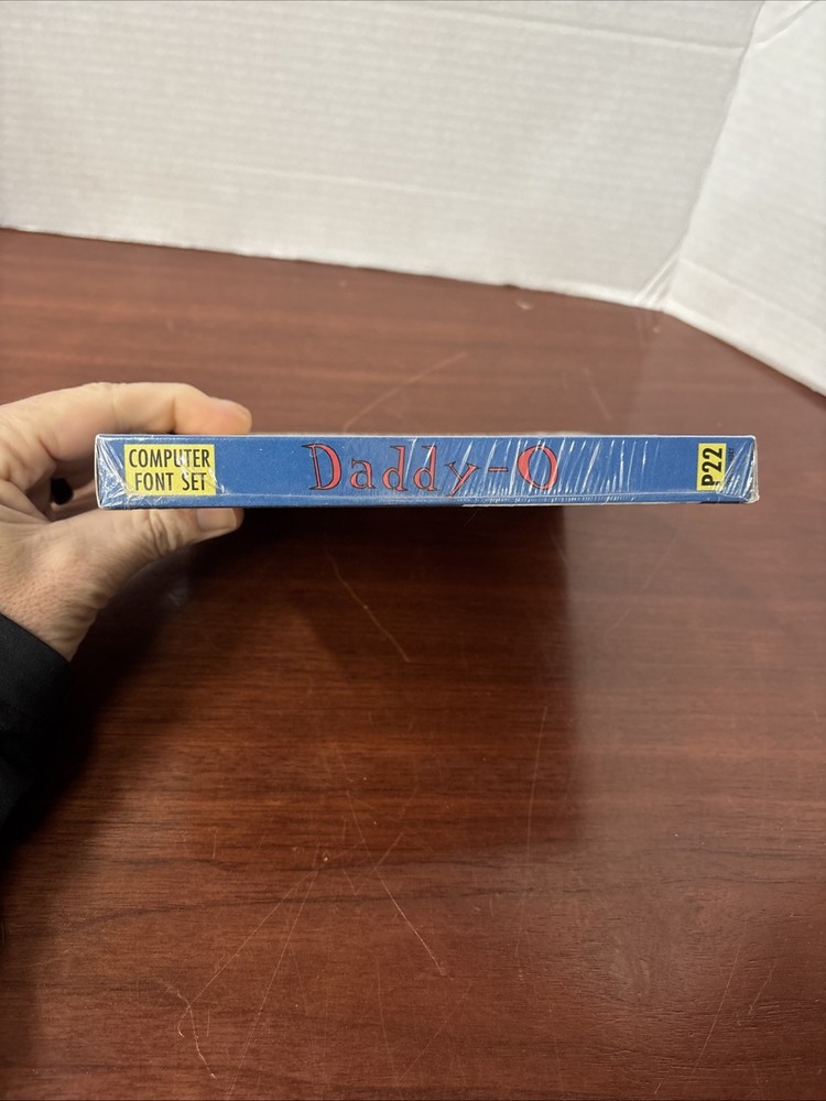 Daddy-O “Computer Font Set” - 3.5 Disk MAC ***Sealed