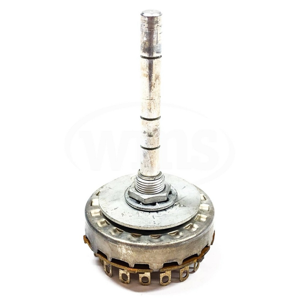 Mallory 32117J Rotary Switch, 1 Pole, 16 Position Maintained
