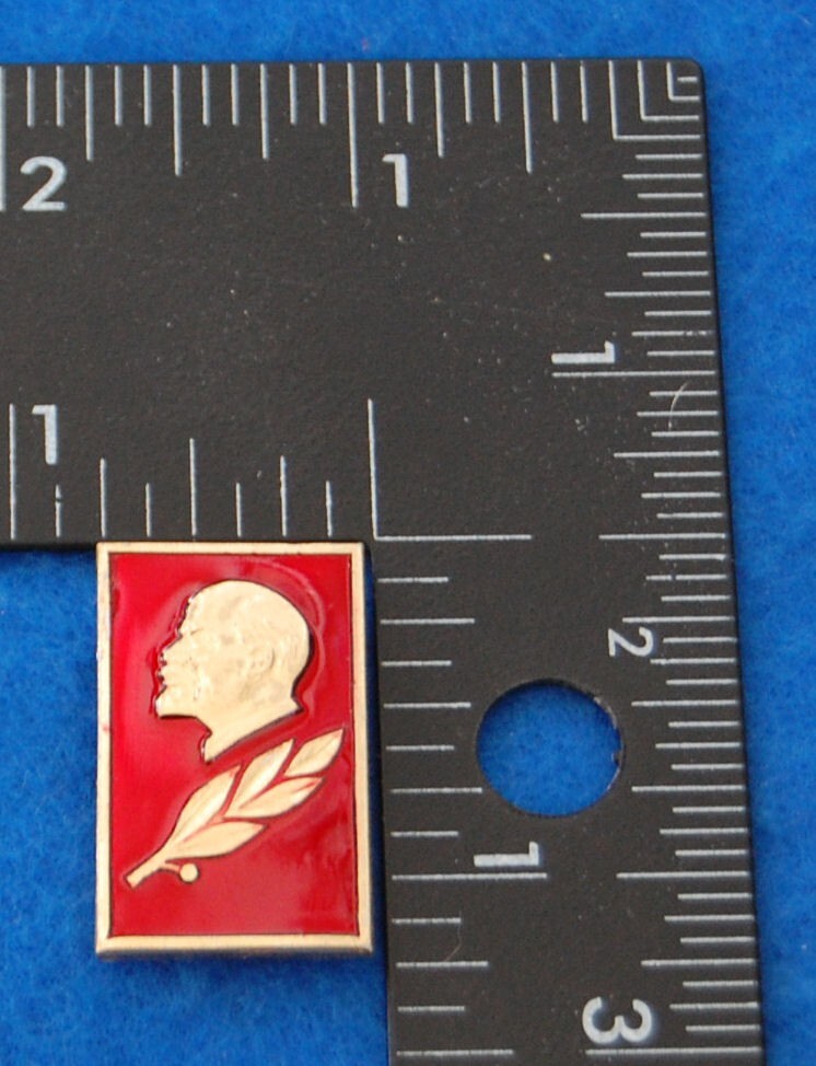 Lenin Pin Button Badge, New