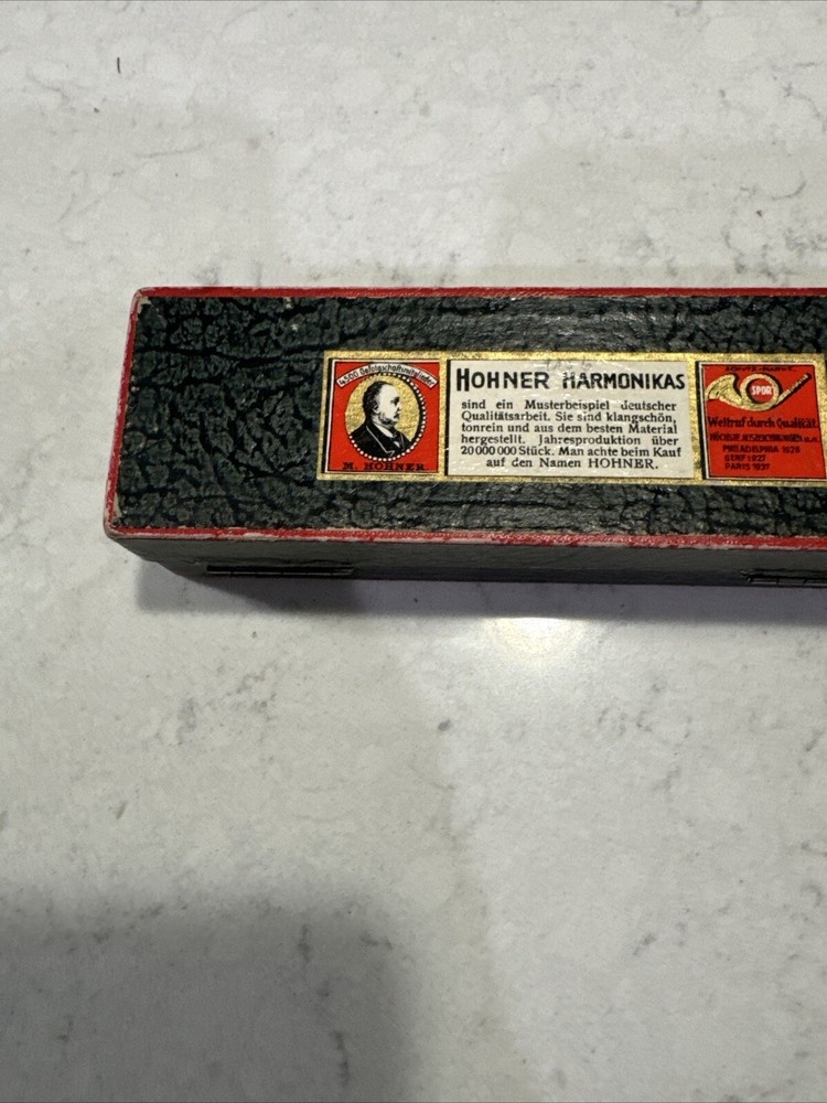 Chromonika II Harmonica C Key M. Hohner Original Box