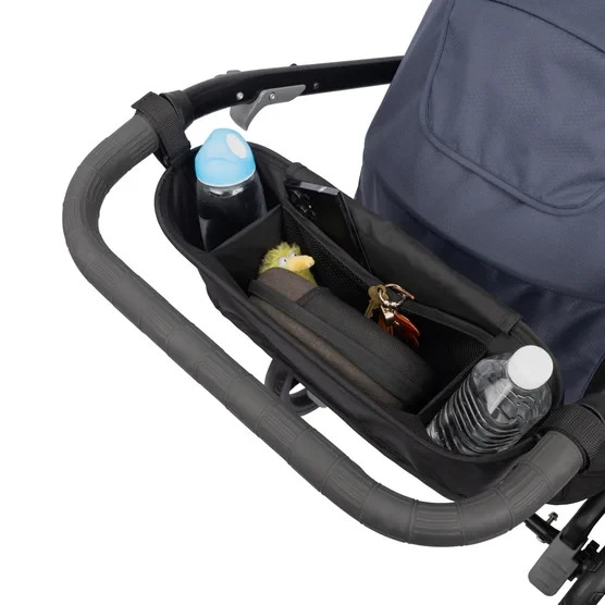 DOUBLE STROLLER WAGON TRAVEL BABY TREND NAVIGATOR 2 in 1 FOLDING PUSH PULL NEW ~