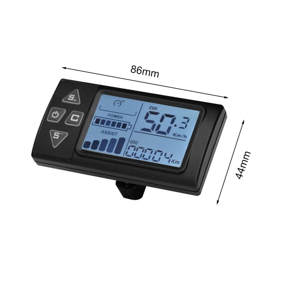 17A Electric Scooter Brushless Controller 2-pins Display 3-mode Controller