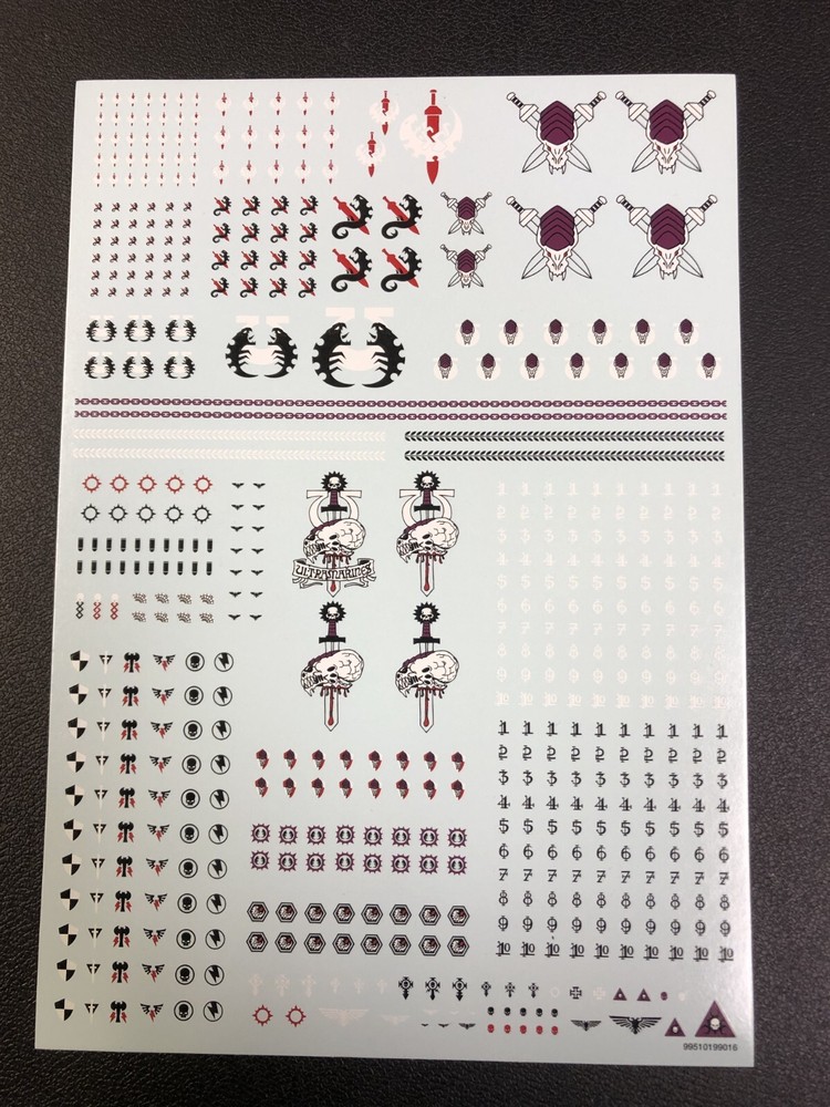 Warhammer 40k Leviathan Sticker Decals