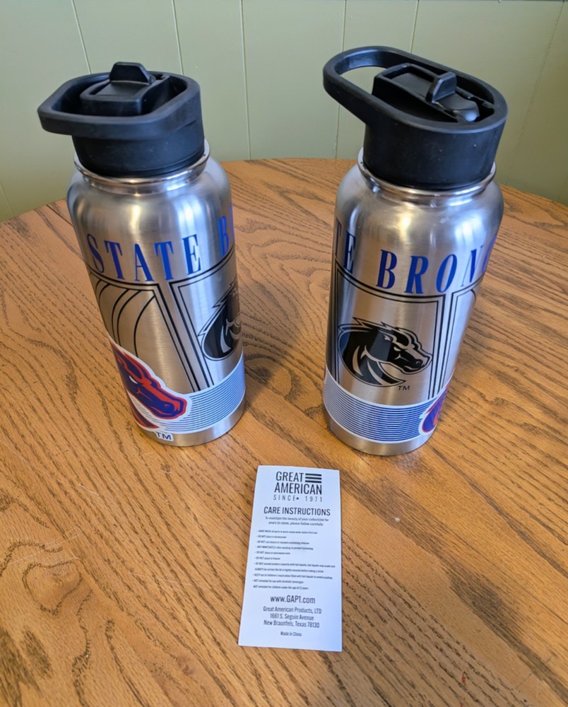 Boise State Chrome Hydration Bottle