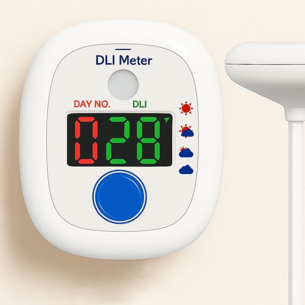 Garden Sunlight Meter with Instant Display - Identifies Light Categories Quickly