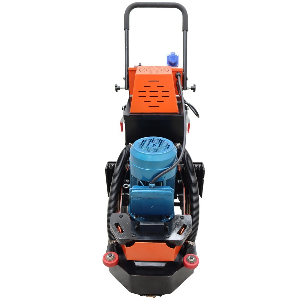 220V Hand-push Polishing Machine Cement Ground Grinder 6-Head Chassis