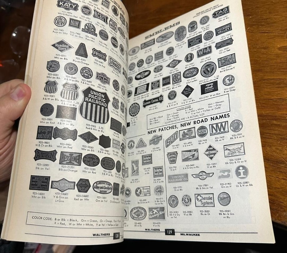 Walthers 1975 Edition Model Railroad Reference Book Catalog HO Scale