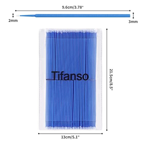 400 Microhisopos De Algodon, Microhisopos Para Extension De Pestanas, Desech...