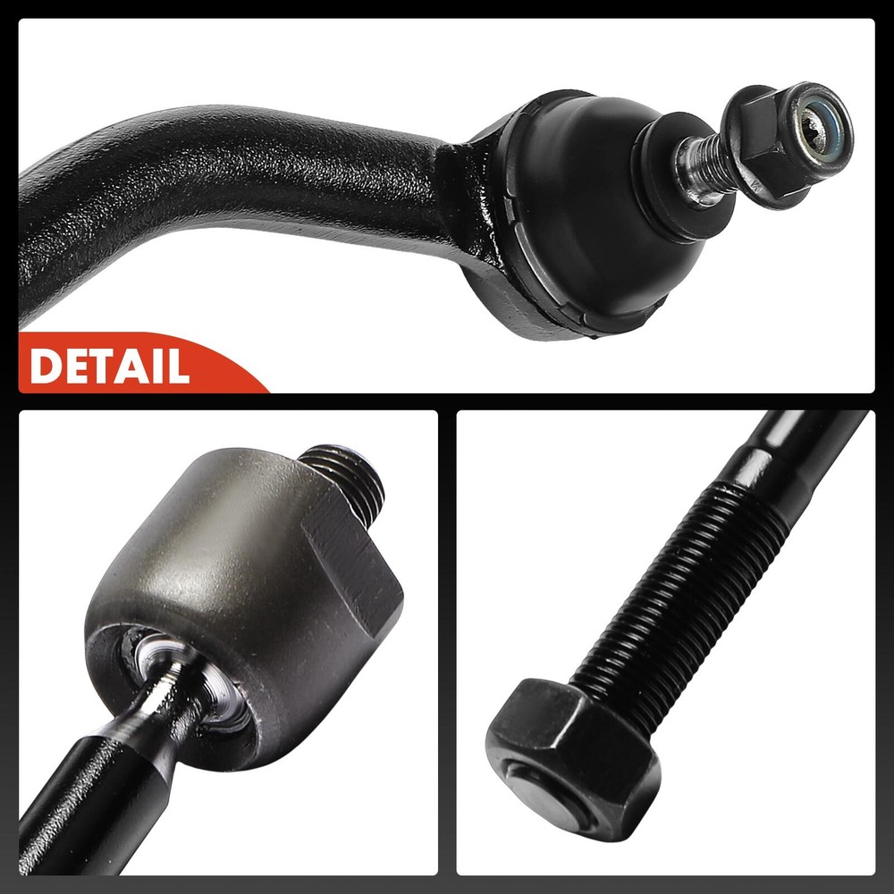 4Pcs Front Inner & Outer Tie Rod End for Nissan Versa 2012-2022 Micra Versa Note