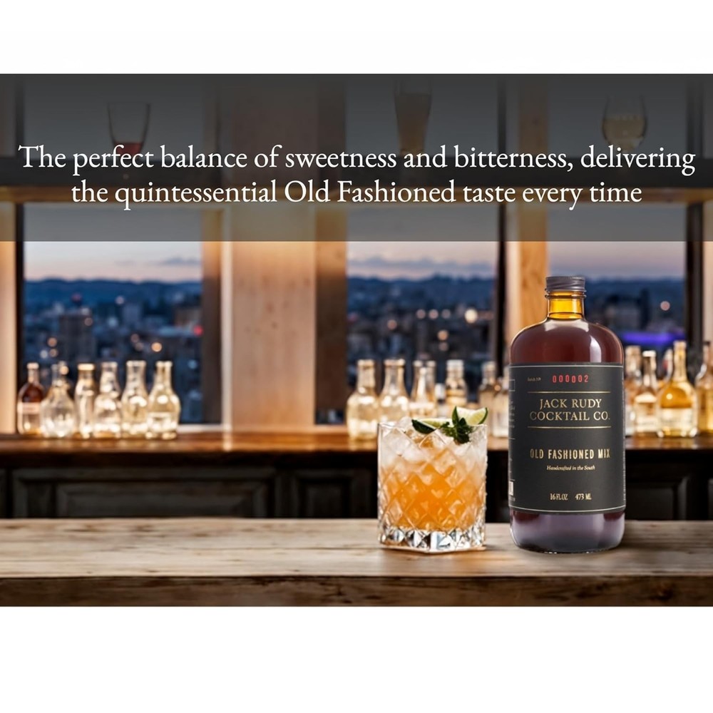 Jack Rudy Cocktail Co Old Fashioned Mix 16oz