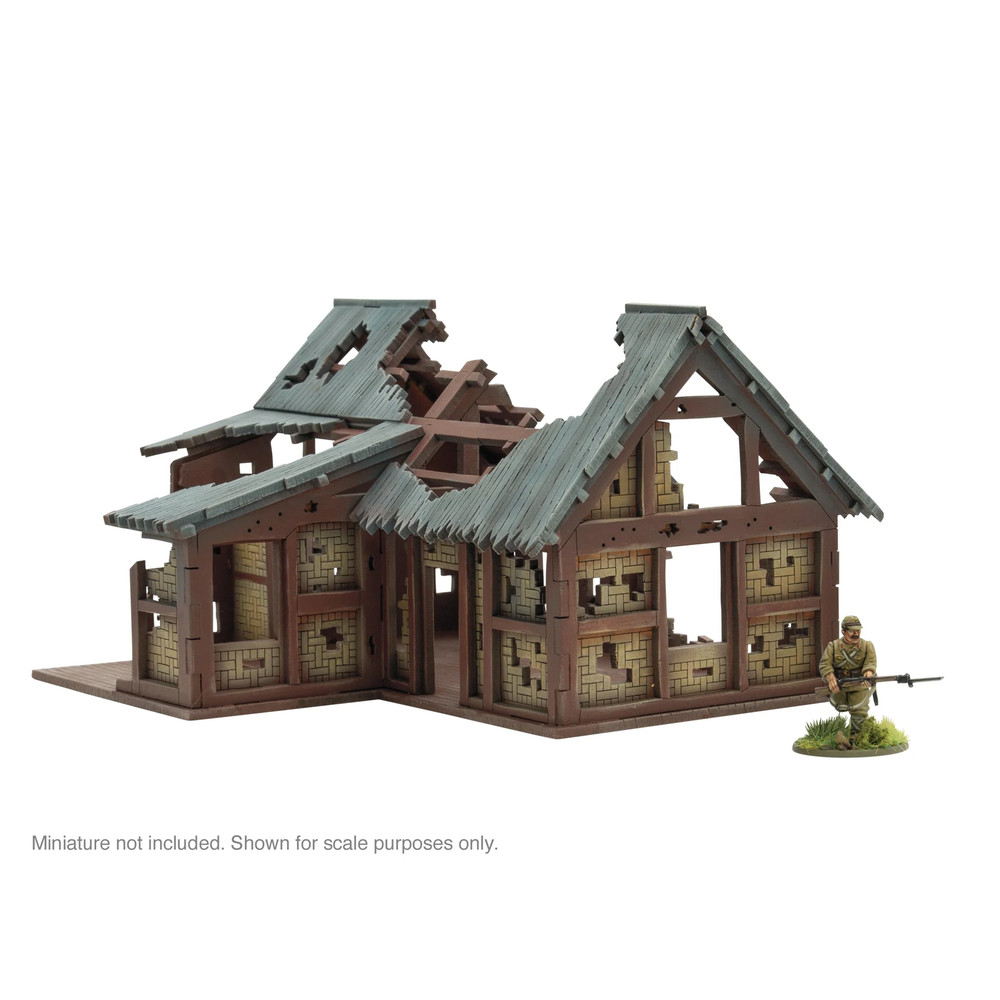 Skytrex: Pacific Theatre L Shaped Building Ruins