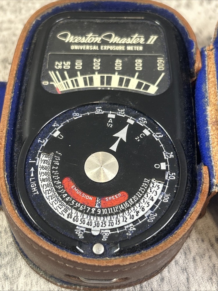 Westin Master II Universal Exposure Meter Vintage With Case