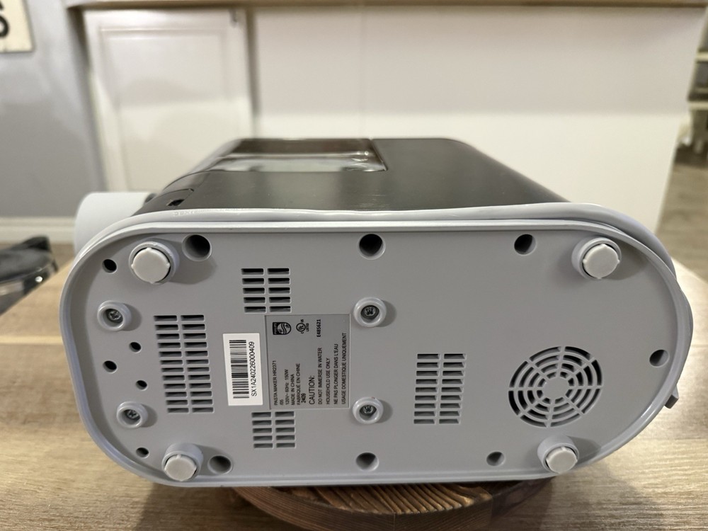 Philips HR2371 Pasta Maker Compact Automatic Noodle Machine With 3 Discs