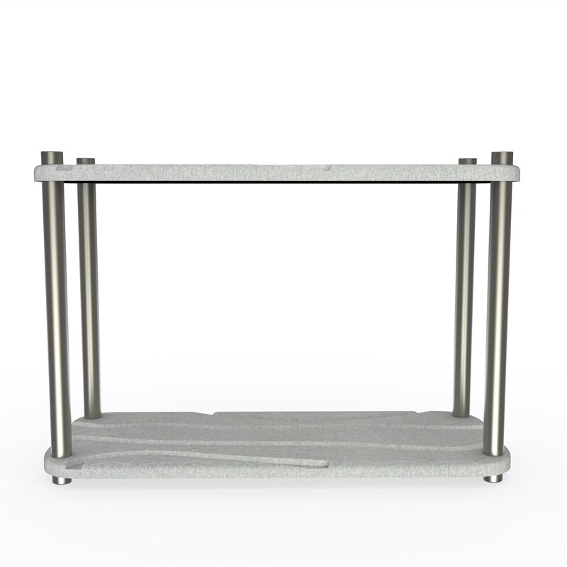 LuxeStone Two Layer Diatomite Bath and Kitchen Drying Organizer&Storage Tray