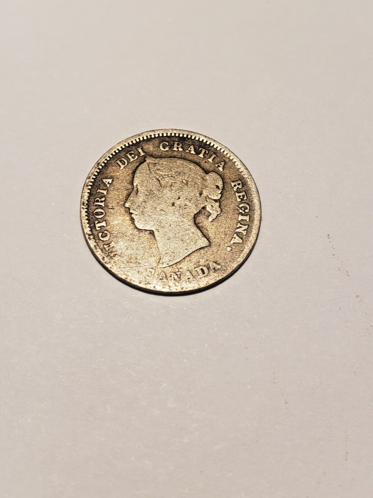 1888 CANADA 5 CENTS - VICTORIA **