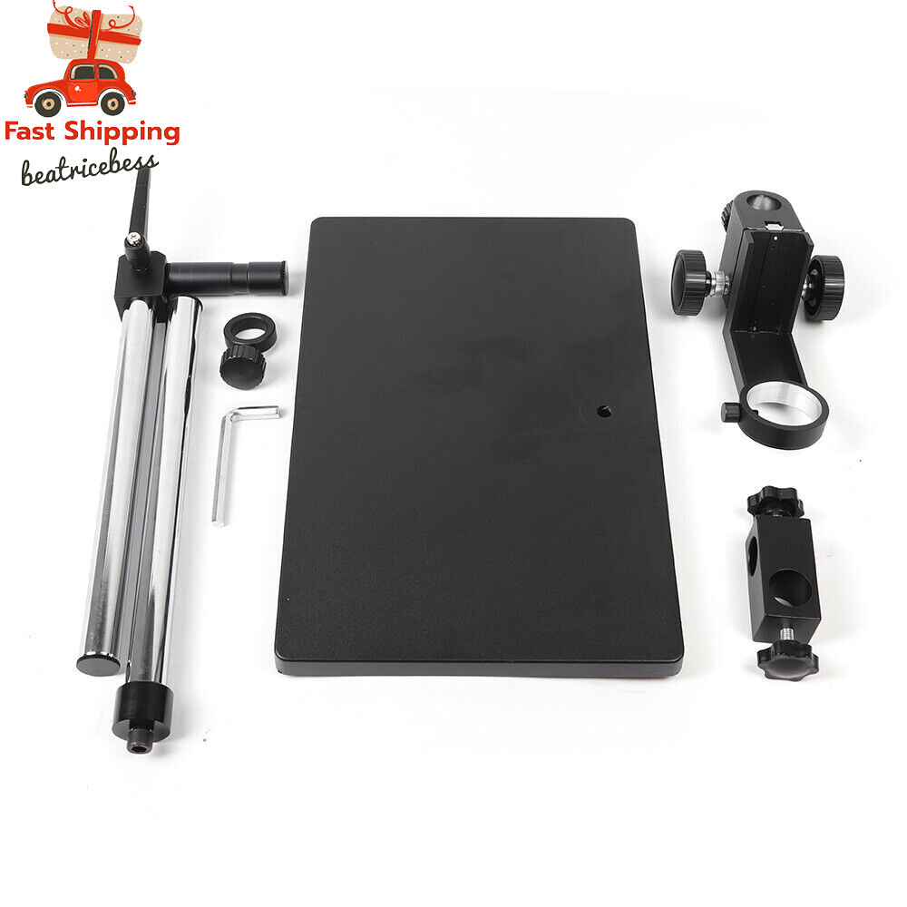 Microscope Camera Boom Stereo Arm Table Stand Adjustable Holder 10-265mm