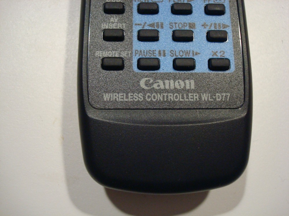 Canon WL-D77 Remote Control Camcorder WLD77 ~ Tested