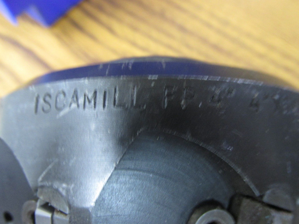 ISCAMILL 4.0" Insert Mill w/Inserts