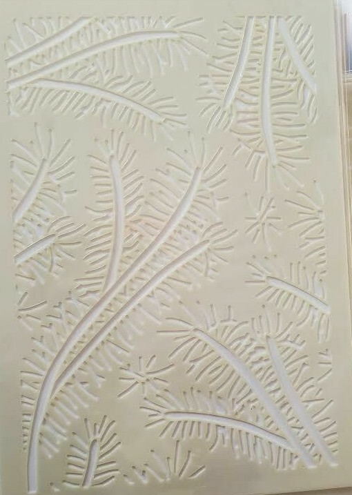 CraftbuddyUS Fir Tree Branch Stencil (DBST28)