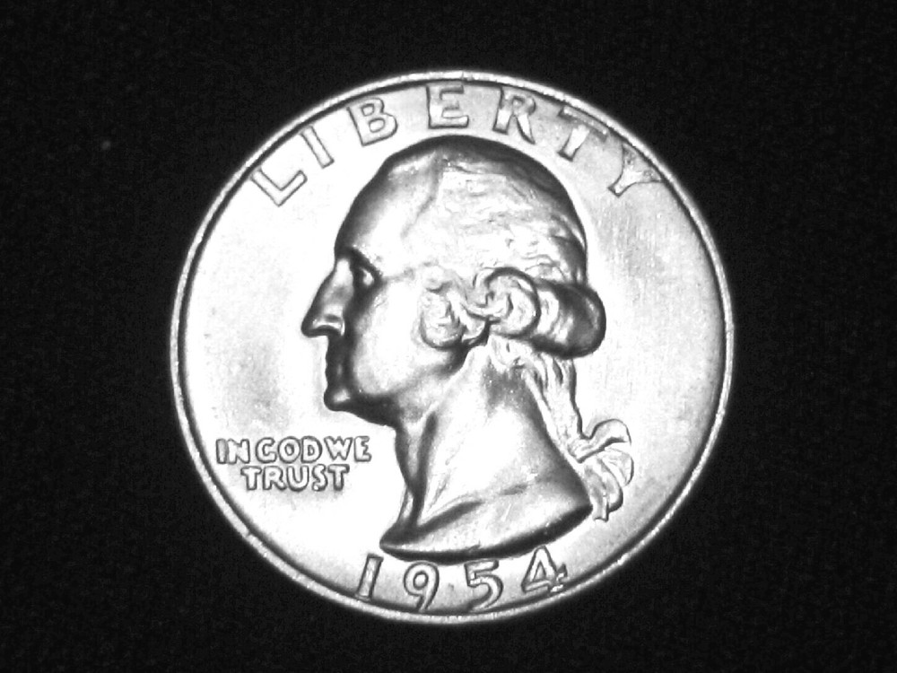 1954-D Washington Quarter --- Gem Uncirculated