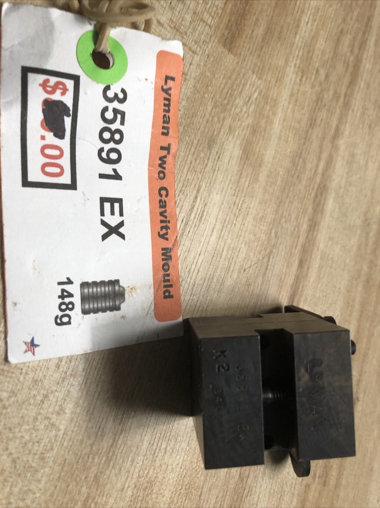Lyman 35891 bullet mold 2 cav