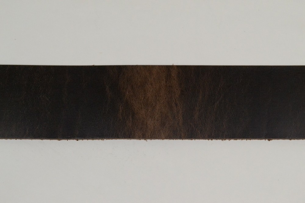 Belt Strip - Chocolate rustic oil tan pullup - 64" - Various Widths (E418)