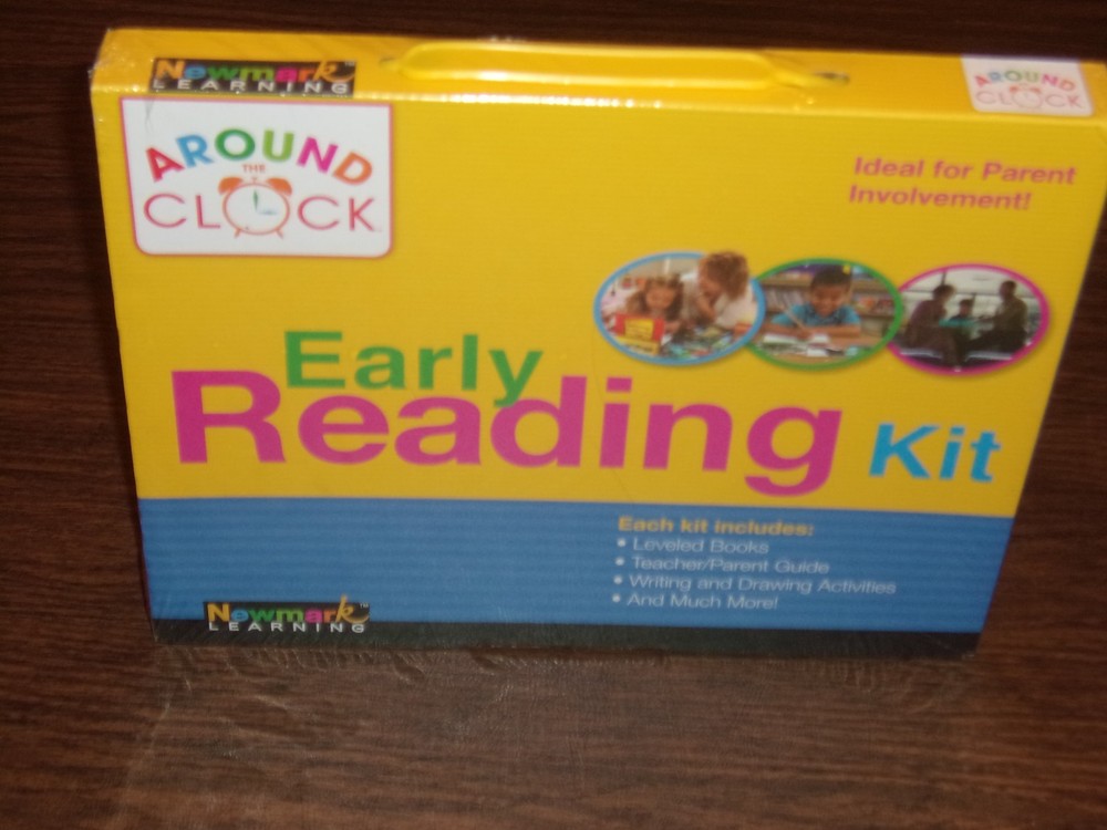 NIB Around The Clock Early Reading Kit Newmark Learning Kids