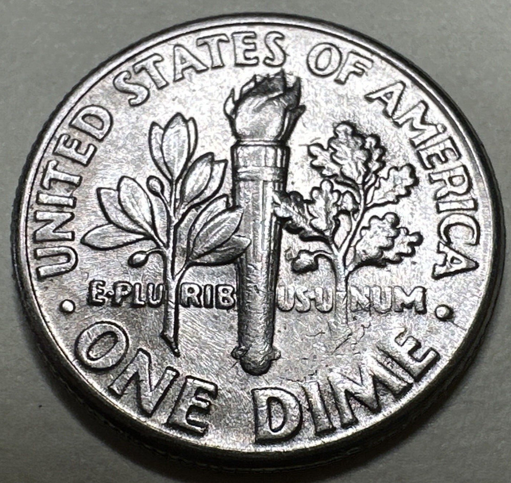 1987 D Roosevelt Dime 10C 7809N