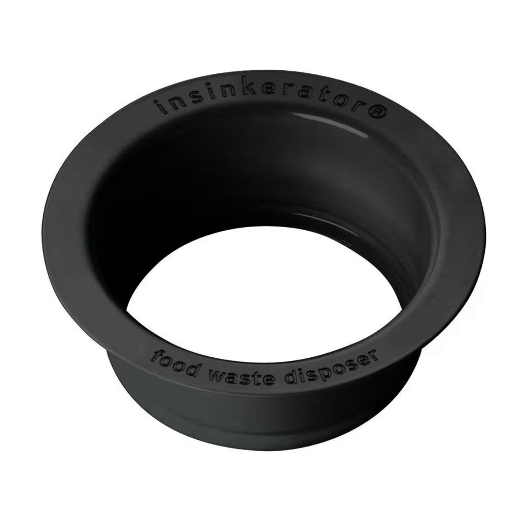 Insinkerator Matte Black Kitchen Garbage Disposal Extended Mount Sink Flange