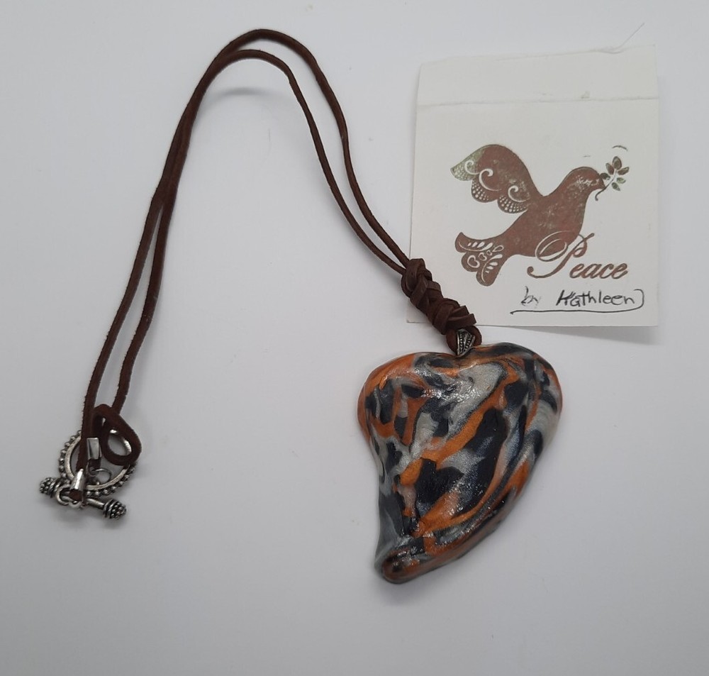 Handmade Heart Pendant Necklace