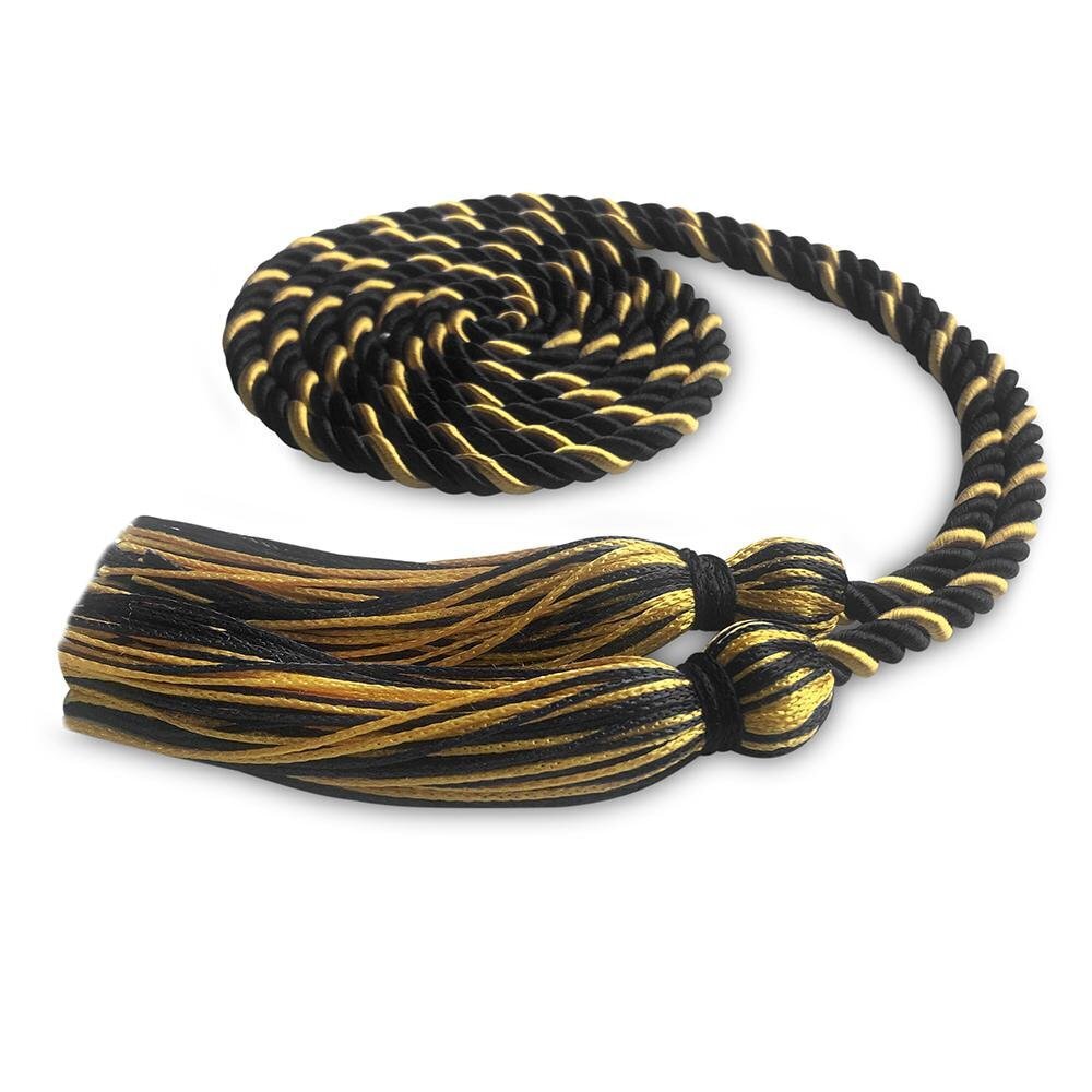 Endea Graduation Single Honor Cord Black/Gold