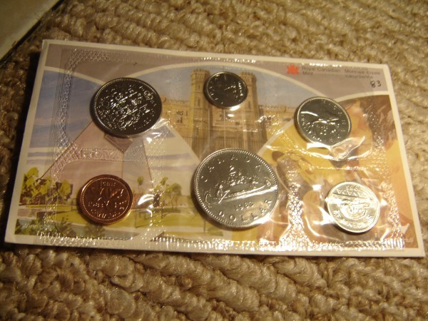1983 Canada PL Set (6 Coins Cent to $1). MINT UNC.