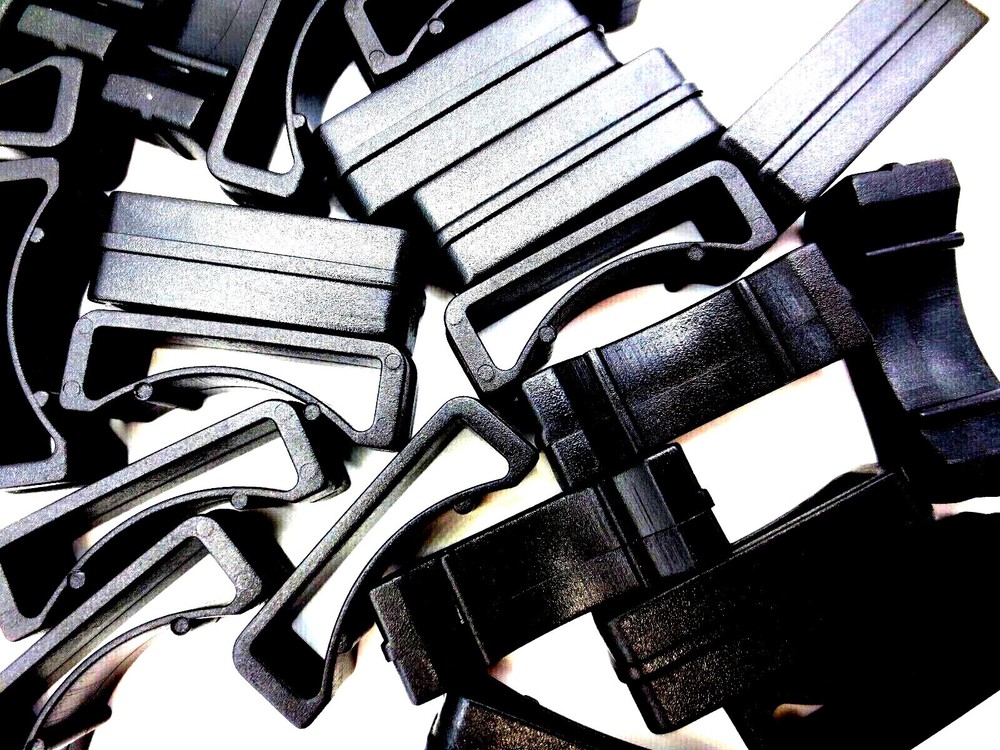 1", 25mm Wide Strap End Loop Fastener Webbing End Fastener - Durable Belt Loop!