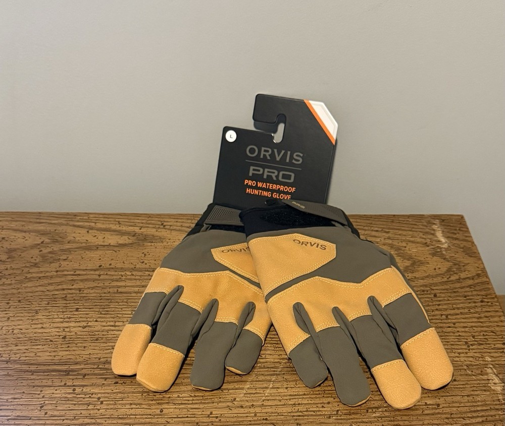 Orvis Pro Waterproof Hunting Gloves - Size Large