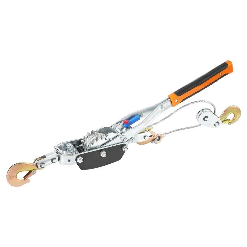 Power Puller Come Along Winch 5 Ton 11023 lb Heavy Duty Pull Hoist 3 Hooks