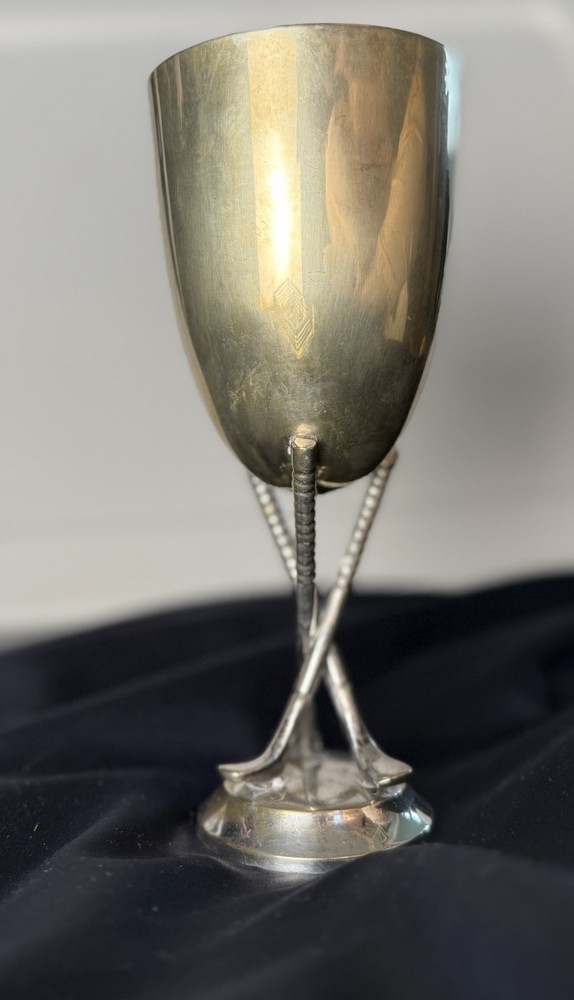 Silver Plated Golf Cup Vintage