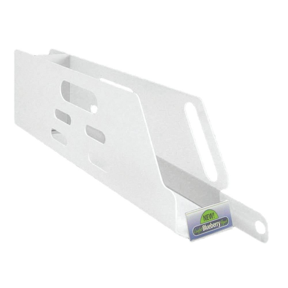Trion Large White Plastic Adjustable Merchandising Tray - 22"L