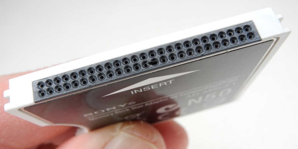 (READ!!!) Sony AD-MSCF1 Memory Stick Duo Adapter To CF Compact Flash Type II