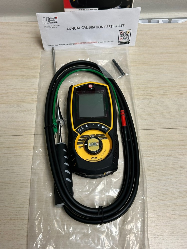 UEi C161 Residential Combustion Analyzer