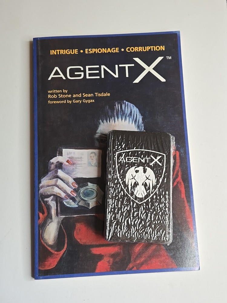 Agent X Secret Agent RPG  Mind Interactive  Intrigue-Espionage-Corruption FS