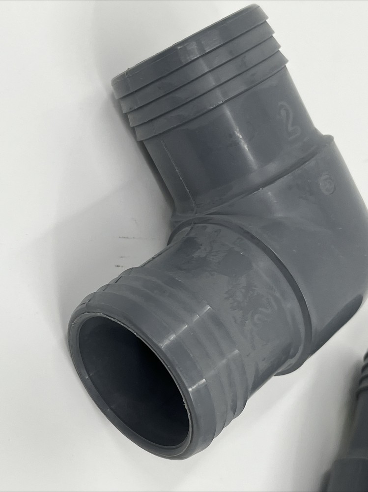 2 Pack Geneva 350720 2" Insert Elbow Pipe Fitting