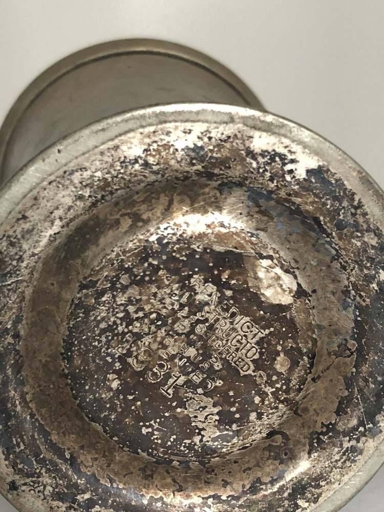 Renedict Indestructo Silver Soldered Cup Made In USA
