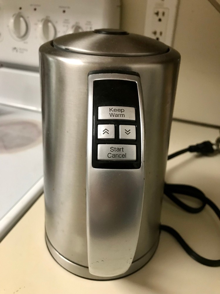 Electric Kettle Temp Control, LED Light Changing Auto Shutoff 2.5L Stainless Ste