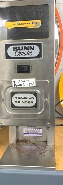Coffee Grinder/ BUNN G-9 Hopper Precision Coffee Grinder