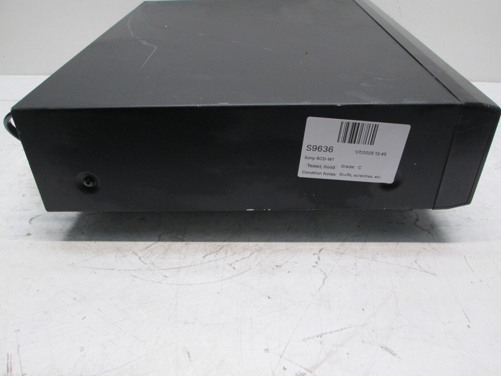 Sony RCD-W1 Dual CD Recorder - Tested