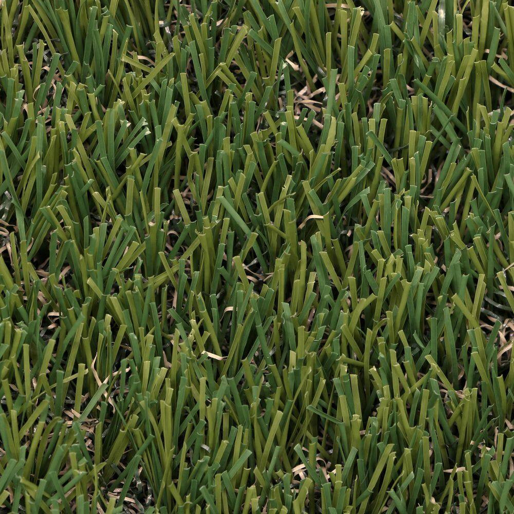 Jefferson 7.38 Ft. X 8.76 Ft. Green Artificial Grass